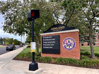 Way Finding Signage Around Campus