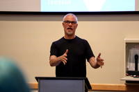 MFA and Visiting Writer Mat Johnson, Photos by JK