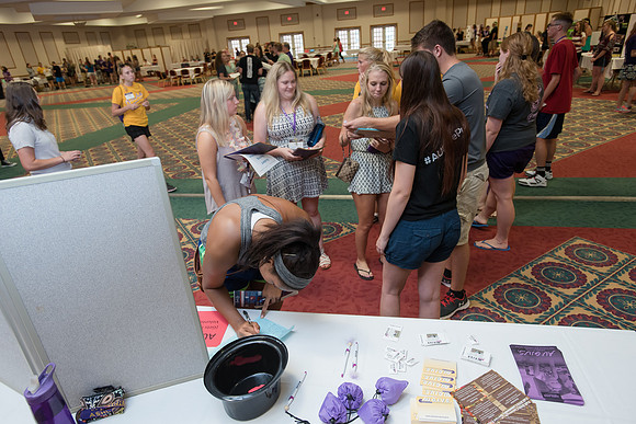 Orientation Weekend - Involvement Fair