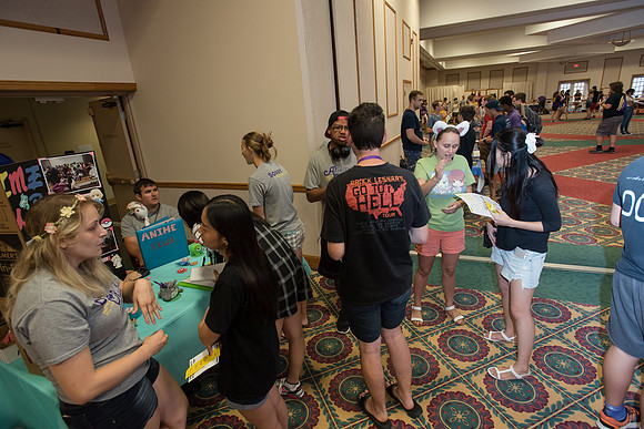Orientation Weekend - Involvement Fair
