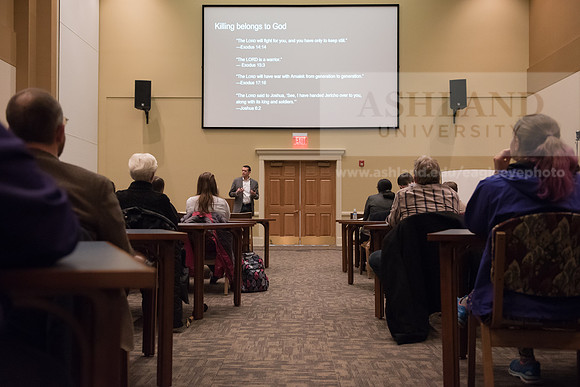 Ashland Center for Nonviolence - War in the Bible Panel Discussi