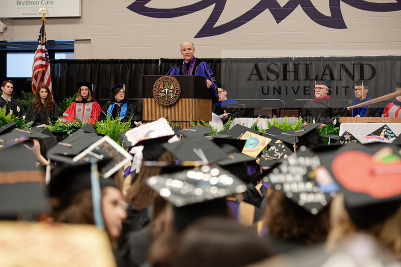 Ashland University Photography | Ceremony, Winter Graduation 2018
