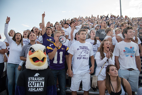 Ashland University vs Mercyhurst Football Game