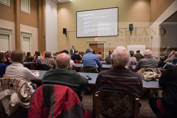 Ashland Center for Nonviolence - War in the Bible Panel Discussi