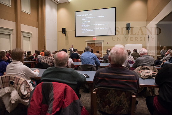Ashland Center for Nonviolence - War in the Bible Panel Discussi