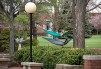 2018 Spring, Students Outdoors on Campus