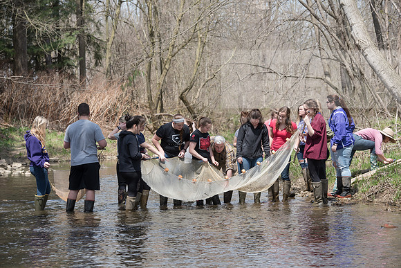 Biology Stream Clean Up - Canfield Preserve