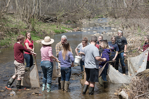 Biology Stream Clean Up - Canfield Preserve