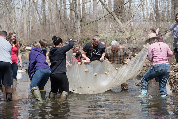 Biology Stream Clean Up - Canfield Preserve