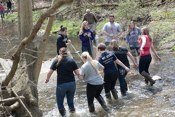 Biology Stream Clean Up - Canfield Preserve