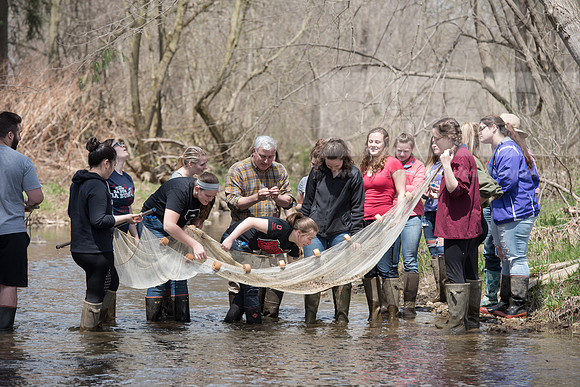 Biology Stream Clean Up - Canfield Preserve