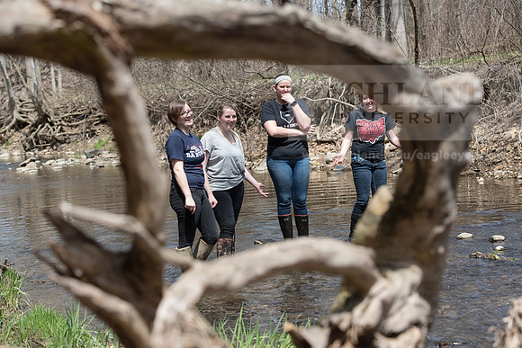 Biology Stream Clean Up - Canfield Preserve