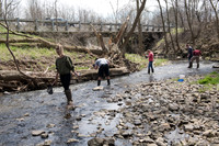 Biology Stream Clean Up - Canfield Preserve