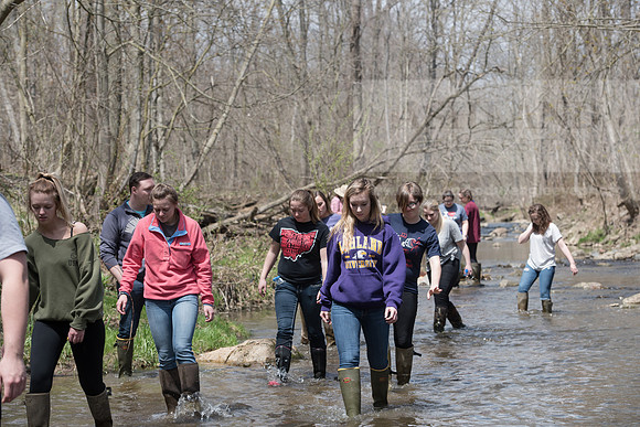 Biology Stream Clean Up - Canfield Preserve