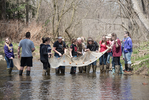 Biology Stream Clean Up - Canfield Preserve