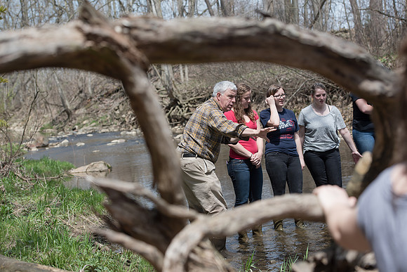 Biology Stream Clean Up - Canfield Preserve