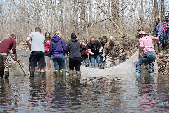 Biology Stream Clean Up - Canfield Preserve