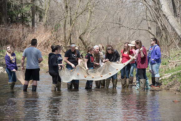Biology Stream Clean Up - Canfield Preserve