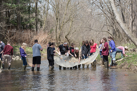 Biology Stream Clean Up - Canfield Preserve