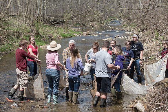 Biology Stream Clean Up - Canfield Preserve