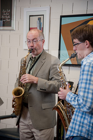 Tom Reed Saxophone Lesson