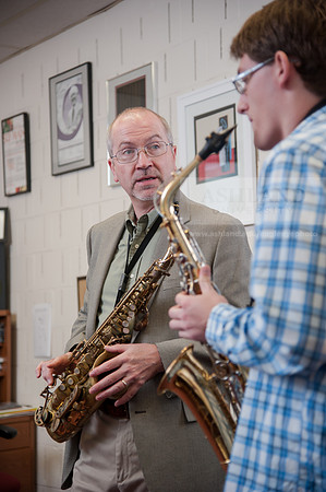 Tom Reed Saxophone Lesson