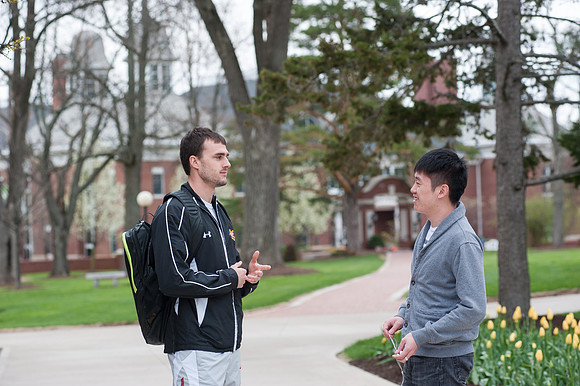 Admissions Viewbook Outdoor Campus