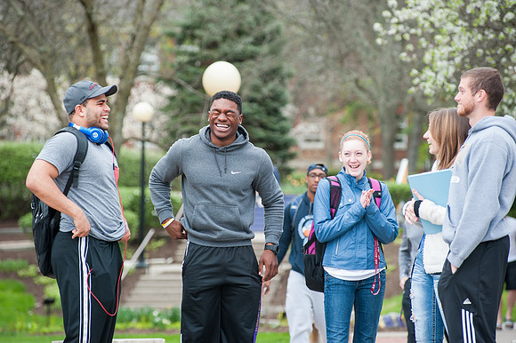 Admissions Viewbook Outdoor Campus