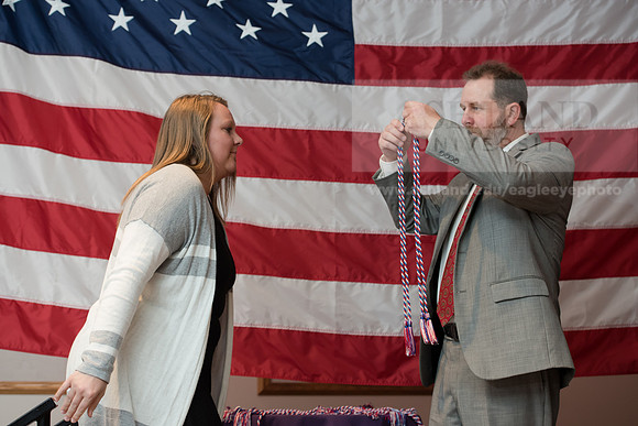 Veteran's Cording Ceremony