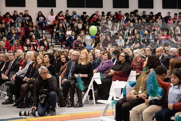 Say Yes To Education Rally - John Marshall