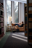 Zula Kile in the Library