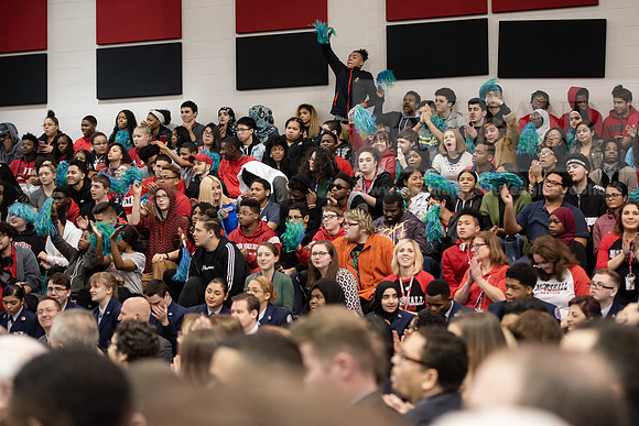 Say Yes To Education Rally - John Marshall